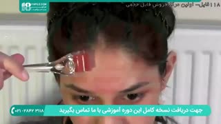 رفع انواع لکه های پوستی با درمارولر ( میکروندلینگ ) کاشت ابرو