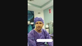 فیلم واقعی عمل بینی مراجعه کننده از کشور افغانستان