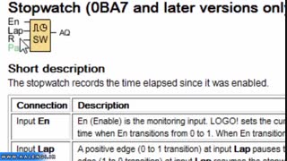 استفاده از کرنرومتر در PLC LOGO