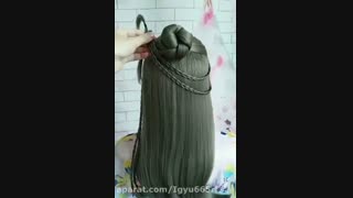 اموزش درست کردن مو ژاپنی و چینی با اهنگ STAY از بلک پینک