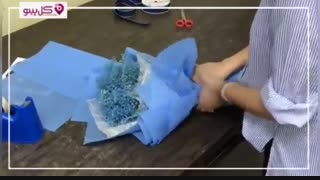 ساخت دسته گل زیبا با گل ژیپسوفیلا یا نفس کودک