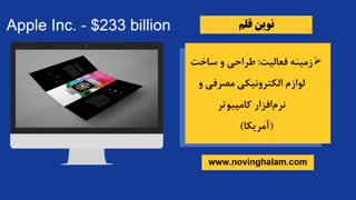 طراحی بروشور ثروتمندترین شرکت های جهان