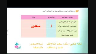 نگارش ششم درس ششم قسمت دوم