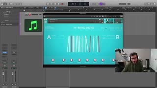 وی اس تی تحت کانتکت Native Instruments Hybrid Keys