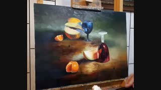 آموزش رنگ و روغن