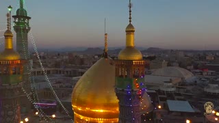 فیلم گنبد و بارگاه حضرت فاطمه معصومه سلام الله علیها - Fatimah bint Musa