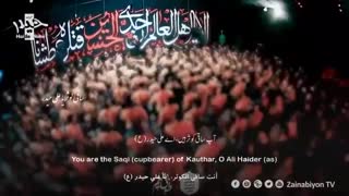ساقی می خواران (مدح امام علی) جواد مقدم | مترجمة للعربیة | English Urdu Subtitles