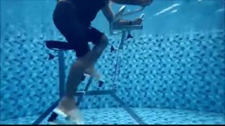 دوچرخه ثابت آبی  و کاربردهای درمانی آن ها