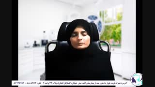 فیلم رضایتمندی سرکار خانم ریگی بیمار کامپوزیت دندان