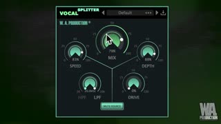 دانلود پلاگین وکال اسپلیتر WA Production Vocal Splitter