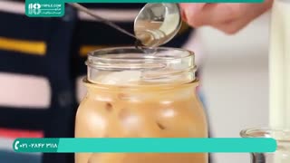 طرز تهیه راحت و ساده آیس کافی با طعم دارچین و نسکافه