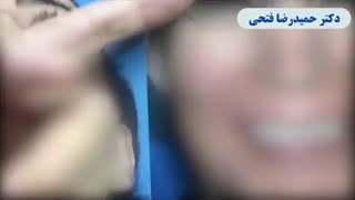 عمل جراحی لیفت پیشانی با آندوسکوپیک