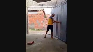 در حیاط شگفت انگیز