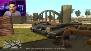 گیم پلی GTA sanandreas ماموریت رقص ماشینا