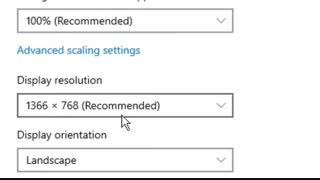 تغییر رزولوشن صفحه نمایش