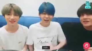 حضور تهیونگ در لایو تی اکس تی *-*