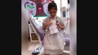 نقاشی پر از مهر مراجعه کننده عزیزمون