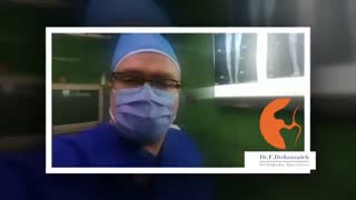 اصلاح پاى پرانتزی در جوان ٢٨ ساله