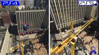 تریلر مقایسه Marvel's Spider-Man Remastered در PS5 با نسخه اورجینال در PS4 - بازی مگ-480p