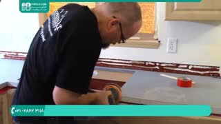 آموزش صحیح نصب دیوارپو ش اپوکسی  و ترمیم ورقه قدیمی