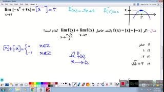 حد و پیوستگی پارت 3 - کنکور تجربی - محمدحسین ابراهیمی