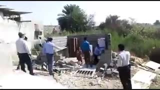 حاشیه‌های تخریب خانه طیبه رمضان زاده زن بندرعباسی