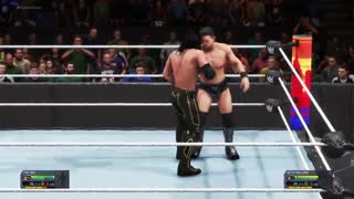 گیم پلی باز ی 2k20 کشتی کج : the miz VS seth rollins