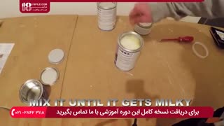 نحوه نصب پوستر سه بعدی درکف حمام با روکش رزین