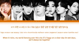 ویدیو لیریک آهنگ Blue&Grey از BTS