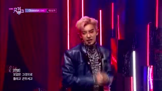 اجرای Obsession اکسو(Exo) در موزیک بنک (Music bank)  با کیفیت عالی