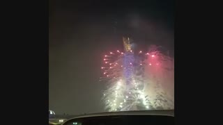آتش بازی در برج اسپایر دوحه قطر