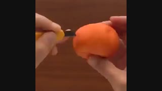 با نارنگی چیکار کرد