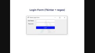ساخت یک login form ساده با استفاده از زبان برنامه نویسی #پایتون