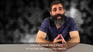 همه چیز درباره کمردرد