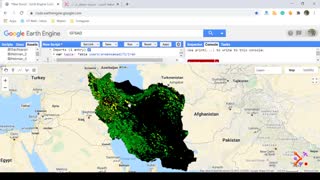شناسایی اراضی دیم و آبی در گوگل ارث انجین