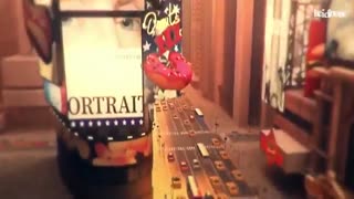 موزیک ویدیو لیدی باگ میراکلس نیویورک با آهنگ Just like fire