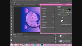 اموزش زدن طرح تو فتوشاپ(نبینی نصف عمرت به فنا رفته)