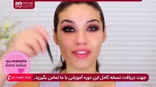 آموزش کامل کشیدن خط چشم و چسباندن مژه مصنوعی
