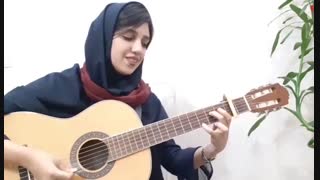 یک اجرای تماشایی توسط خانم فرزانه پیکانپور از هنرجویان خوب استاد امیر کریمی