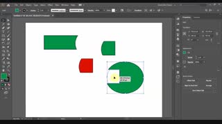 آموزش illustrator  ابزار shape builder