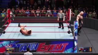گیم پلی بازی 2k20 کشتی کج : andre the giant VS big show