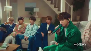 اجرای Life Goes On توسط بی تی اس در برنامه GMA 2020