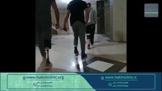ساخت پروتز پا در کلینیک حکیم
