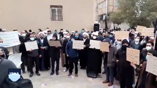 تجمع در قم در محکومیت ترور اخیر