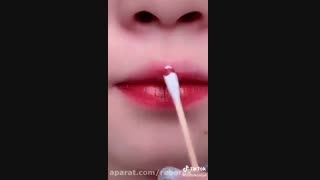 ارایش لب به سبک کره ای