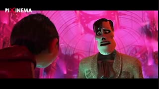 سکانس ملاقات میگل با ارنستو در سرزمین مردگان در انیمیشن کوکو