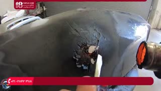 آموزش نحوه زدن رنگ آستر بر روی بدنه خودرو