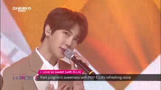 اجرای Park Jungmin (عضو ثابق گروه دابل اس)  به همراه  ELLA در[Simply K-Pop]