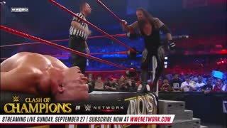 مسابقه ی کشتی کج آندرتیکر و کین سرکمربند World Heavyweight Champion