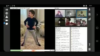 ورزش آنلاین پیش دبستانی ها با امیرجان